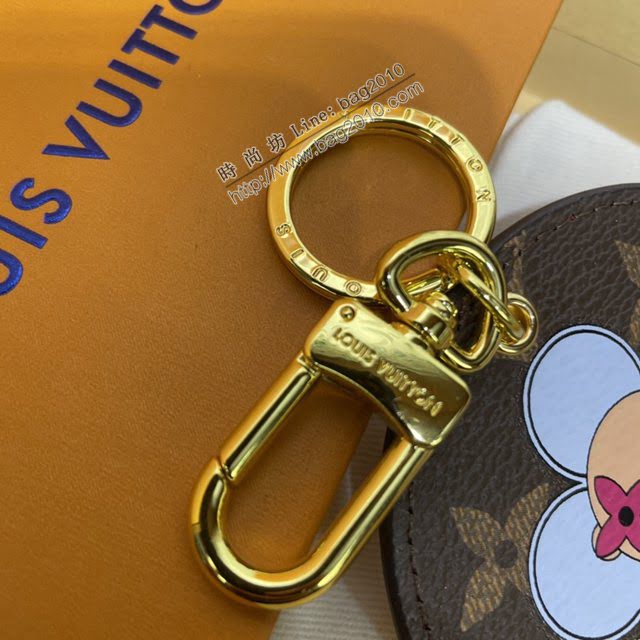 LOUIS VUITTON專櫃新款包包 路易威登Illustre Vivienne Funfair Xmas包飾 LV動物印花鑰匙扣  ydh4046